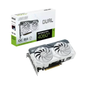 Asus Dual RTX 4060 Ti White OC Edition 8GB Graphics Card Featured Image
