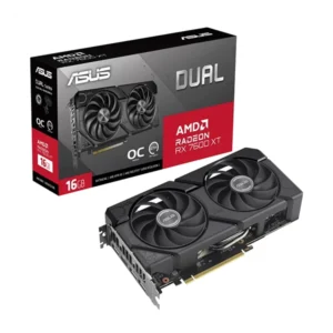 Asus Dual RX 7600 XT OC Edition 16GB Graphics Card Main