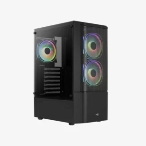 AeroCool Quantum Mesh RGB Cabinet (Black) Main