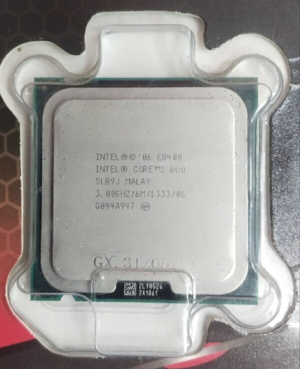 Intel Core 2 Duo CPU Processor Main